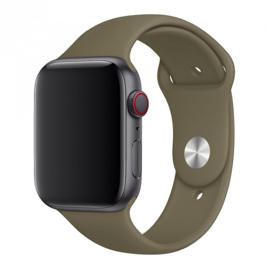 Ремінець Apple Sport Band for Apple Watch 42mm/44mm/45mm Khaki - ціна, характеристики, відгуки, розстрочка, фото 1