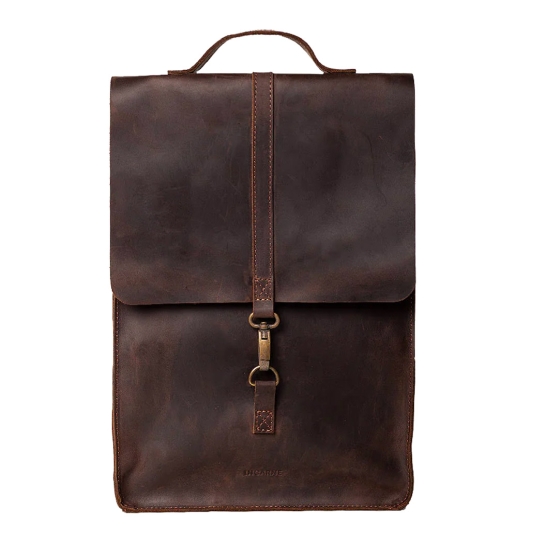 Кожаный рюкзак INCARNE New Dream M Коричневый - цена, характеристики, отзывы, рассрочка, фото 1