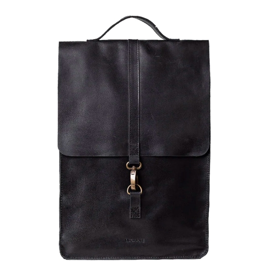 Кожаный рюкзак INCARNE New Dream M Черный - цена, характеристики, отзывы, рассрочка, фото 1