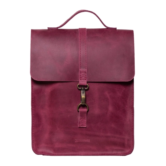 Кожаный рюкзак INCARNE New Dream M Бордо - цена, характеристики, отзывы, рассрочка, фото 1