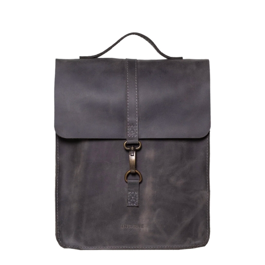 Кожаный рюкзак INCARNE New Dream S Серый - цена, характеристики, отзывы, рассрочка, фото 1