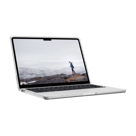 Чехол UAG Lucent для Macbook Pro 13" (2020-2022) Ice/Black - цена, характеристики, отзывы, рассрочка, фото 4