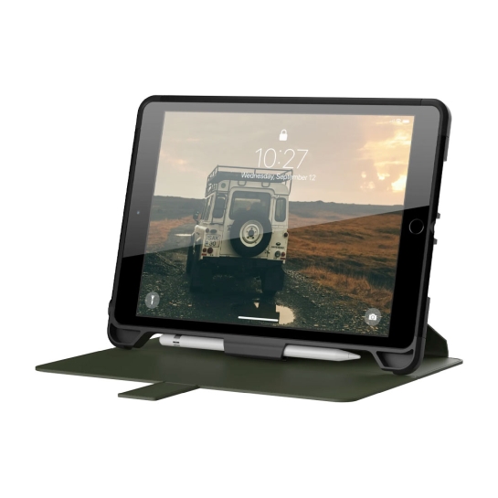 Чохол UAG Scout Folio для iPad 10,2" 2021 Black/Olive - ціна, характеристики, відгуки, розстрочка, фото 7