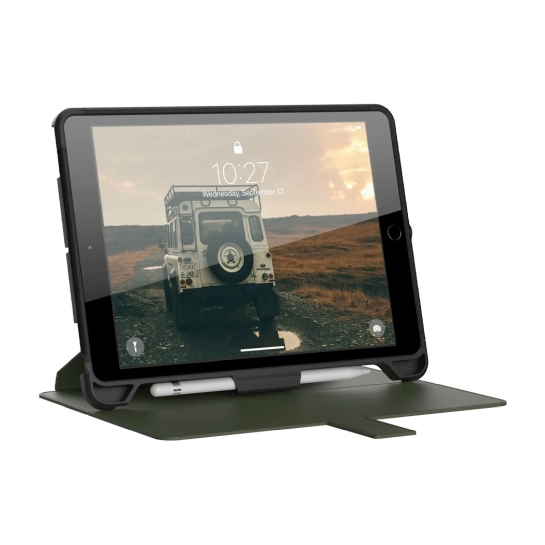 Чехол UAG Scout Folio для iPad 10,2" 2021 Black/Olive - цена, характеристики, отзывы, рассрочка, фото 5