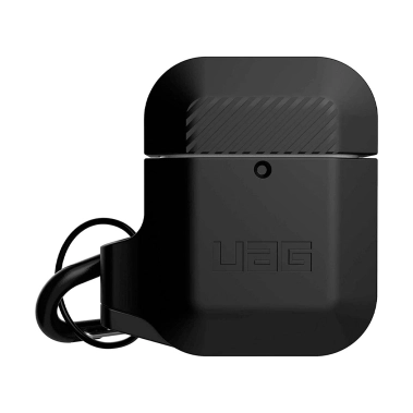 Чехол UAG для AirPods Silicone Black/Black - цена, характеристики, отзывы, рассрочка, фото 1