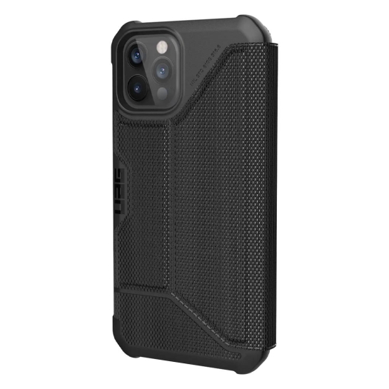 Чехол UAG Metropolis Case for iPhone 12/12 Pro Fibr Black - цена, характеристики, отзывы, рассрочка, фото 3