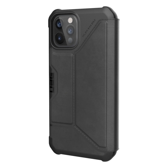 Чохол UAG Metropolis Case for iPhone 12/12 Pro Leather Black - ціна, характеристики, відгуки, розстрочка, фото 2