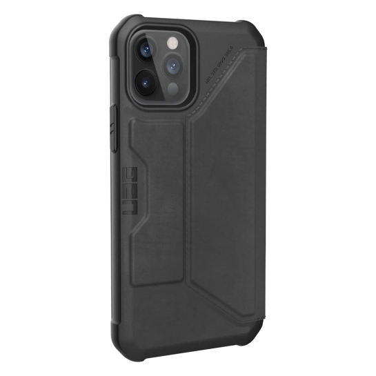 Чехол UAG Metropolis Case for iPhone 12/12 Pro Leather Black - цена, характеристики, отзывы, рассрочка, фото 3