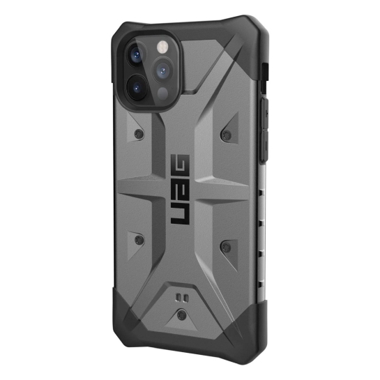 Чохол UAG Pathfinder Case for iPhone 12/12 Pro Silver - ціна, характеристики, відгуки, розстрочка, фото 3
