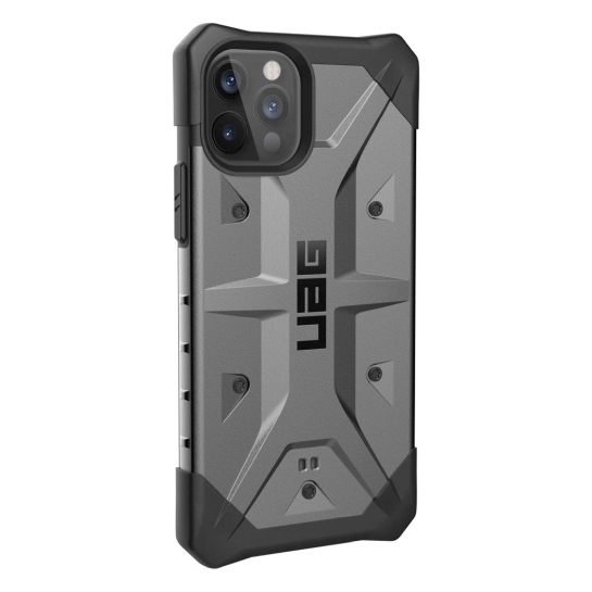 Чехол UAG Pathfinder Case for iPhone 12/12 Pro Silver - цена, характеристики, отзывы, рассрочка, фото 4