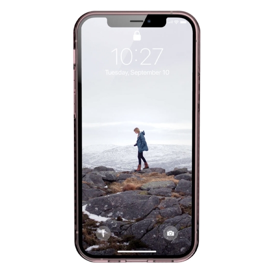 Чохол UAG [U] Lucent Case for iPhone 12/12 Pro Dusty Rose - ціна, характеристики, відгуки, розстрочка, фото 4