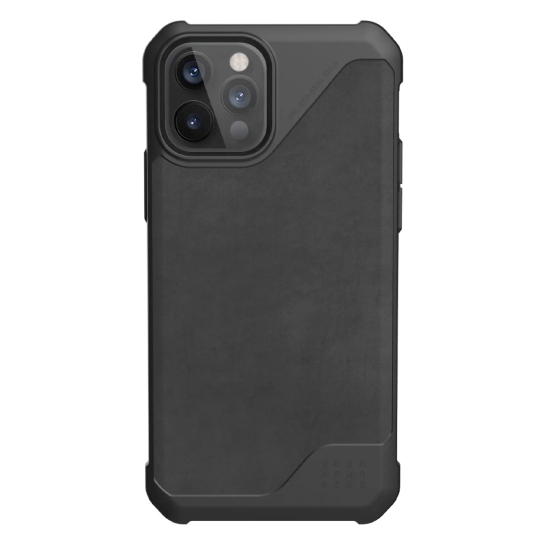 Чехол UAG Metropolis LT Case for iPhone 12/12 Pro Leather Black - цена, характеристики, отзывы, рассрочка, фото 1