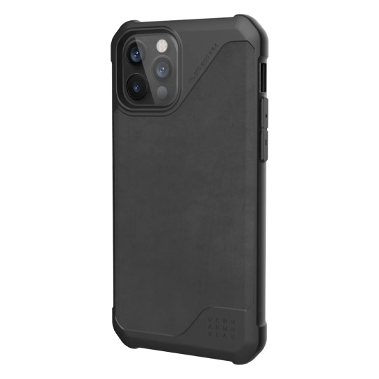 Чехол UAG Metropolis LT Case for iPhone 12/12 Pro Leather Black - цена, характеристики, отзывы, рассрочка, фото 2