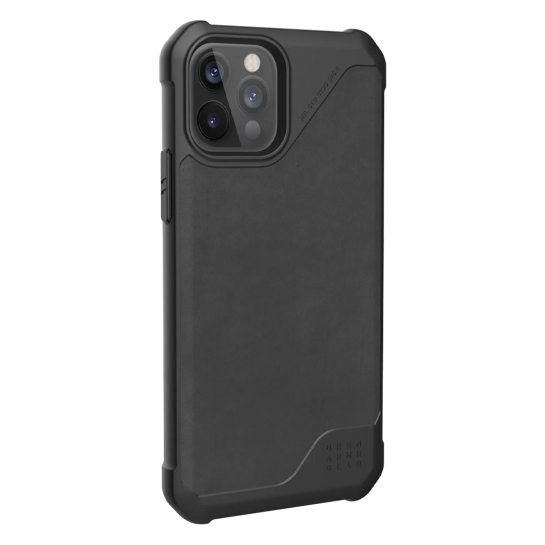 Чехол UAG Metropolis LT Case for iPhone 12/12 Pro Leather Black - цена, характеристики, отзывы, рассрочка, фото 3