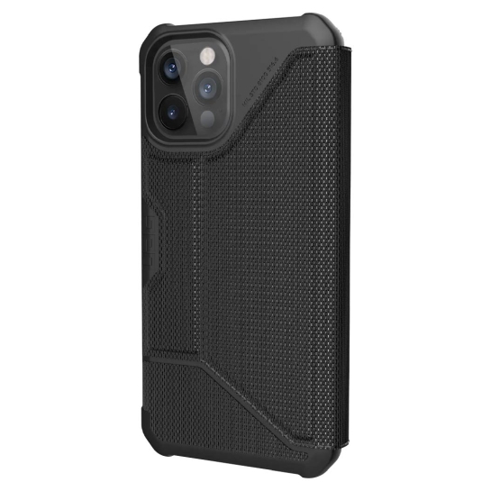 Чехол UAG Metropolis Case for iPhone 12 Pro Max Fibr Black - цена, характеристики, отзывы, рассрочка, фото 2