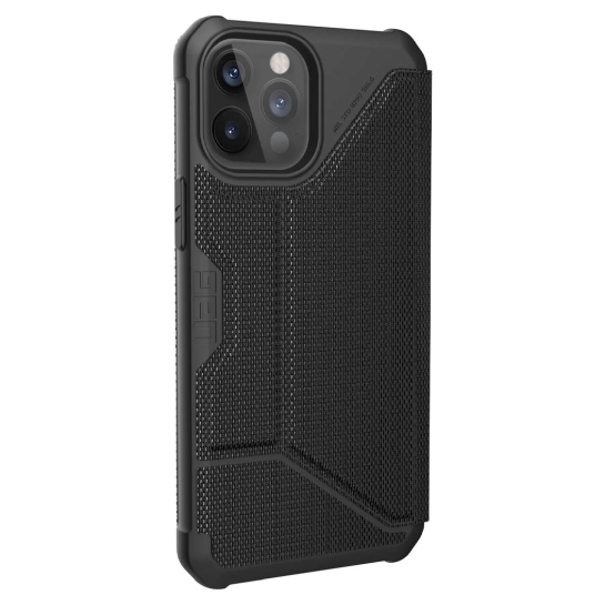 Чехол UAG Metropolis Case for iPhone 12 Pro Max Fibr Black - цена, характеристики, отзывы, рассрочка, фото 3