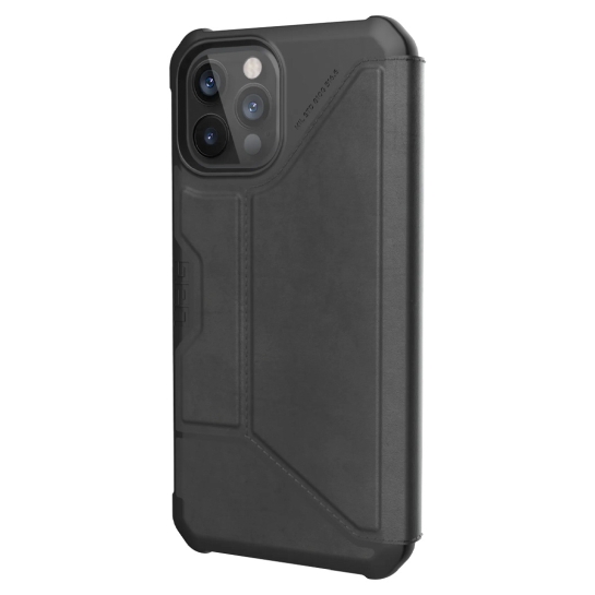 Чехол UAG Metropolis Case for iPhone 12 Pro Max Leather Black - цена, характеристики, отзывы, рассрочка, фото 2