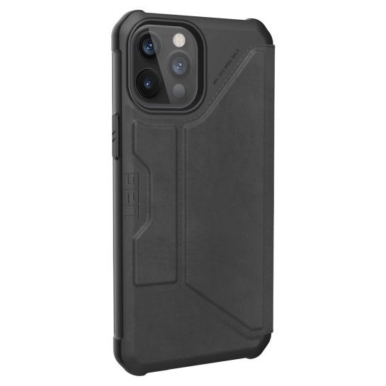 Чохол UAG Metropolis Case for iPhone 12 Pro Max Leather Black - ціна, характеристики, відгуки, розстрочка, фото 3