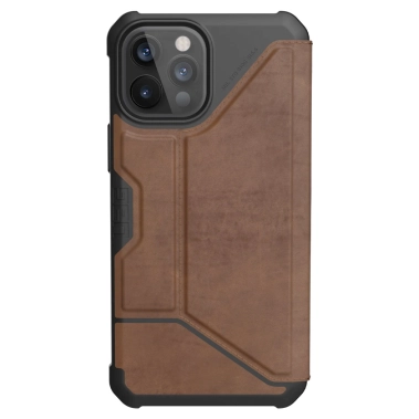 Чехол UAG Metropolis Case for iPhone 12 Pro Max Leather Brown - цена, характеристики, отзывы, рассрочка, фото 1