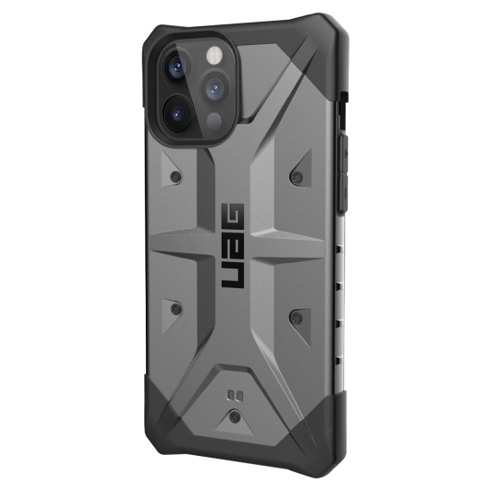 Чехол UAG Pathfinder Case for iPhone 12 Pro Max Silver - цена, характеристики, отзывы, рассрочка, фото 2