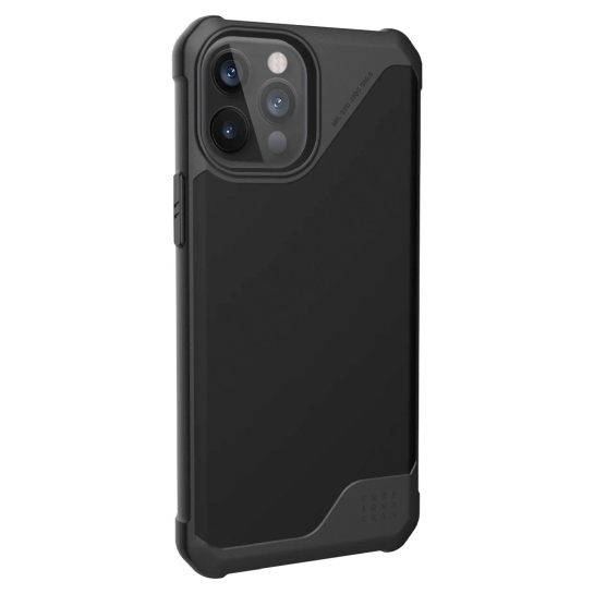 Чохол UAG Metropolis LT(PU) Siries Case for iPhone 12 Pro Max Satn Black - ціна, характеристики, відгуки, розстрочка, фото 3