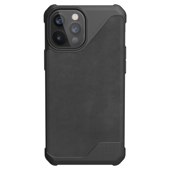 Чехол UAG Metropolis LT Siries Case for iPhone 12 Pro Max Leather Black - цена, характеристики, отзывы, рассрочка, фото 1