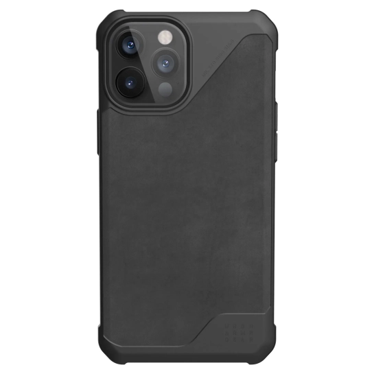 Чехол UAG Metropolis LT Siries Case for iPhone 12 Pro Max Leather Black