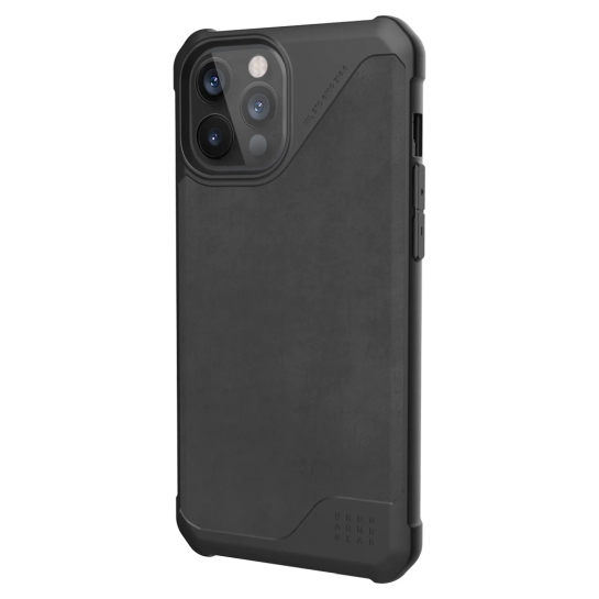 Чохол UAG Metropolis LT Siries Case for iPhone 12 Pro Max Leather Black - ціна, характеристики, відгуки, розстрочка, фото 2