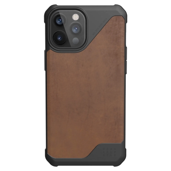 Чохол UAG Metropolis LT Siries Case for iPhone 12 Pro Max Leather Brown - цена, характеристики, отзывы, рассрочка, фото 1