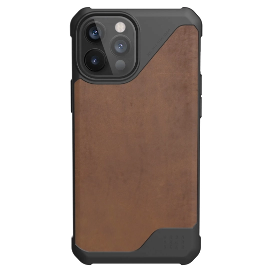 Чехол UAG Metropolis LT Siries Case for iPhone 12 Pro Max Leather Brown