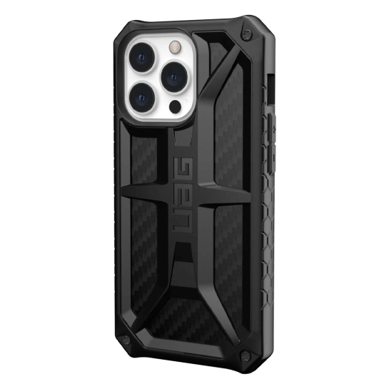 Чехол UAG Monarch Case for iPhone 13 Pro Carbon Fiber - цена, характеристики, отзывы, рассрочка, фото 2