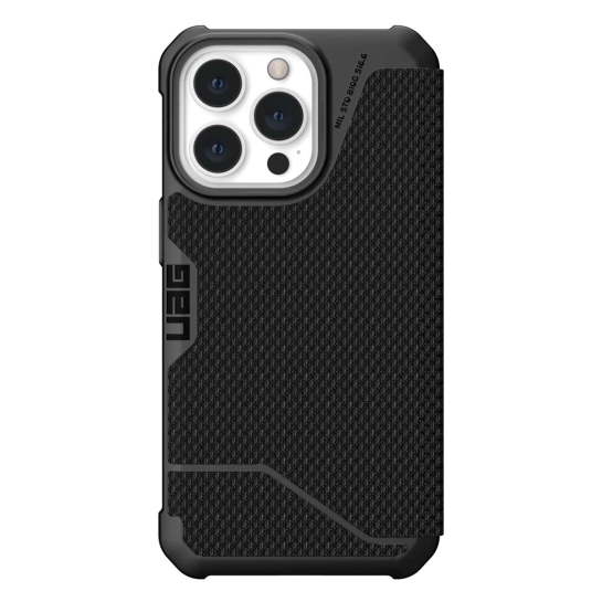 Чехол UAG Metropolis Case for iPhone 13 Pro Kevlar Black