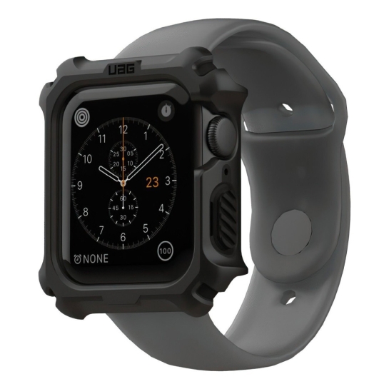 Чохол UAG для Apple Watch 44 Case Black/Black - цена, характеристики, отзывы, рассрочка, фото 1