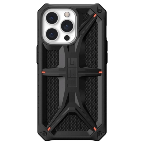 Чохол UAG Monarch Case for iPhone 13 Pro Max Kevlar Black - ціна, характеристики, відгуки, розстрочка, фото 1