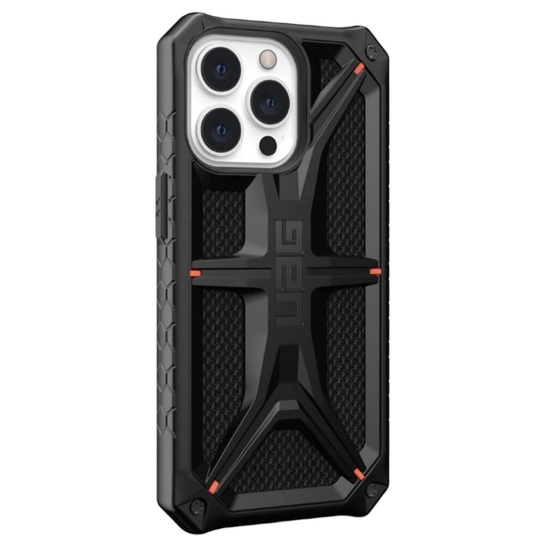 Чехол UAG Monarch Case for iPhone 13 Pro Max Kevlar Black - цена, характеристики, отзывы, рассрочка, фото 2