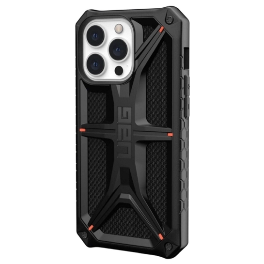 Чохол UAG Monarch Case for iPhone 13 Pro Max Kevlar Black - ціна, характеристики, відгуки, розстрочка, фото 3