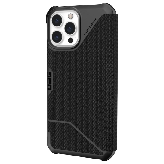 Чехол UAG Metropolis Case for iPhone 13 Pro Max Kevlar Black - цена, характеристики, отзывы, рассрочка, фото 2
