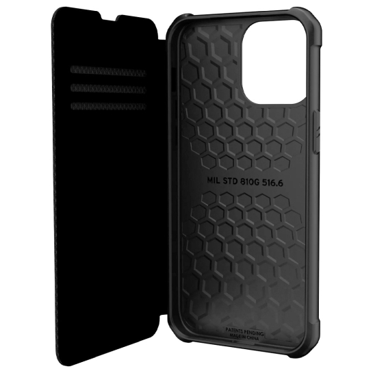 Чохол UAG Metropolis Case for iPhone 13 Pro Max Kevlar Black - ціна, характеристики, відгуки, розстрочка, фото 5
