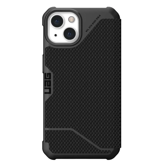 Чехол UAG Metropolis Case for iPhone 13 Kevlar Black