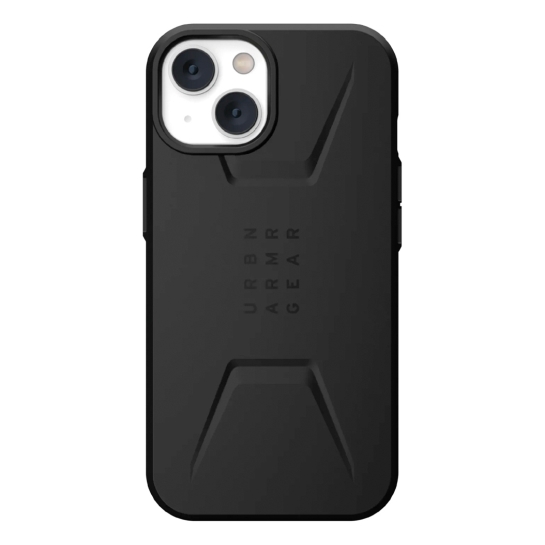 Чехол UAG Civilian Case for iPhone 14 Magsafe Black - цена, характеристики, отзывы, рассрочка, фото 1
