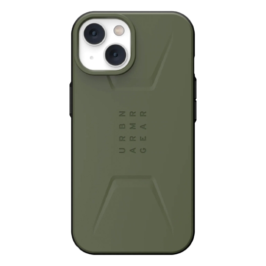 Чохол UAG Civilian Case for iPhone 14 Magsafe Olive - цена, характеристики, отзывы, рассрочка, фото 1