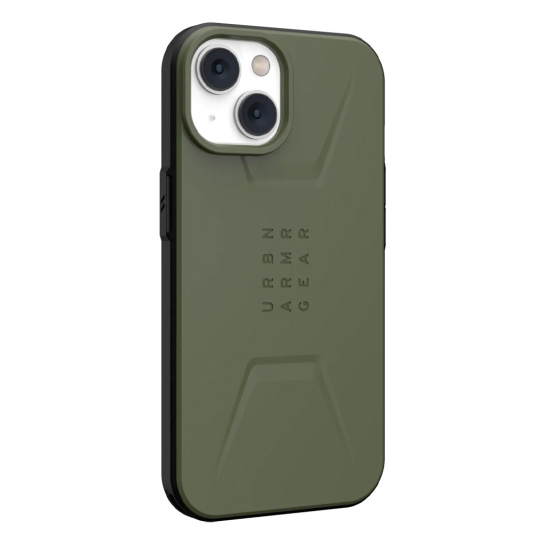 Чехол UAG Civilian Case for iPhone 14 Magsafe Olive - цена, характеристики, отзывы, рассрочка, фото 3