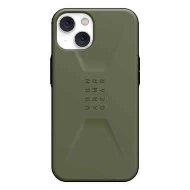 Чехол UAG Civilian Case for iPhone 14 Olive - цена, характеристики, отзывы, рассрочка, фото 1