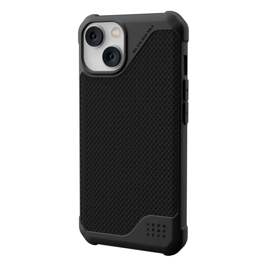 Чехол UAG Metropolis LT Case for iPhone 14 Magsafe Kevlar Black - цена, характеристики, отзывы, рассрочка, фото 2