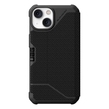 Чохол UAG Metropolis Case for iPhone 14 Kevlar Black - цена, характеристики, отзывы, рассрочка, фото 1