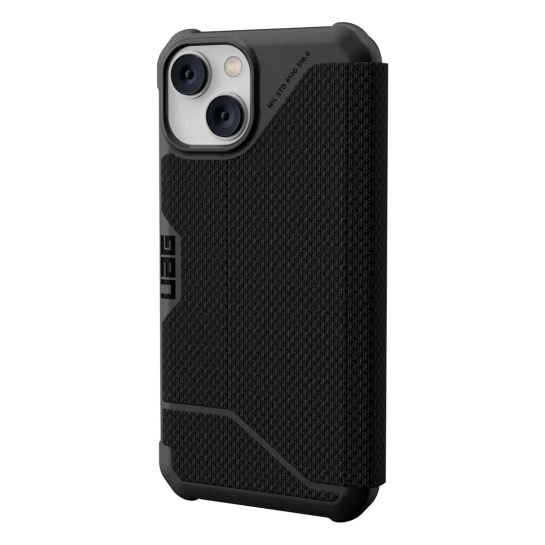 Чохол UAG Metropolis Case for iPhone 14 Kevlar Black - ціна, характеристики, відгуки, розстрочка, фото 2