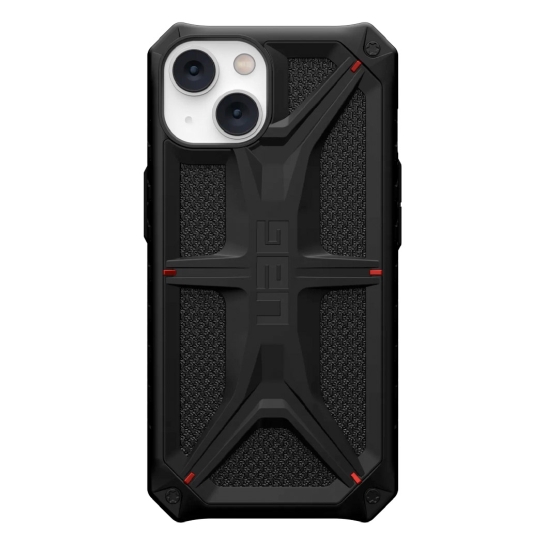 Чохол UAG Monarch Case for iPhone 14 Kevlar Black - ціна, характеристики, відгуки, розстрочка, фото 1