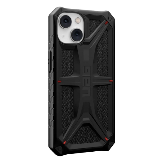 Чохол UAG Monarch Case for iPhone 14 Kevlar Black - ціна, характеристики, відгуки, розстрочка, фото 3