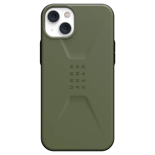 Чехол UAG Civilian Case for iPhone 14 Plus Olive - цена, характеристики, отзывы, рассрочка, фото 1