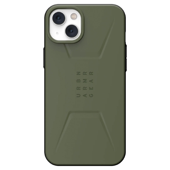 Чохол UAG Civilian Case for iPhone 14 Plus Magsafe Olive - ціна, характеристики, відгуки, розстрочка, фото 1